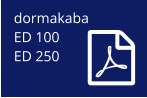 dormakaba ED 100 ED 250